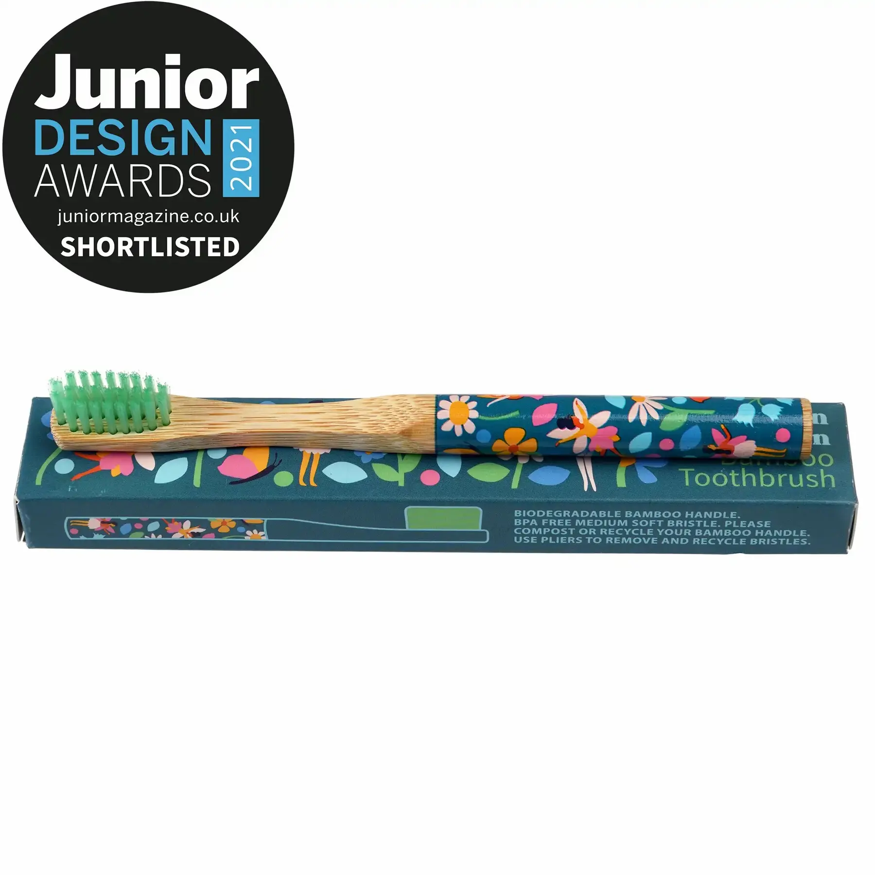 Brosse à dents en bambou enfant Rex London Fairies In The Garden